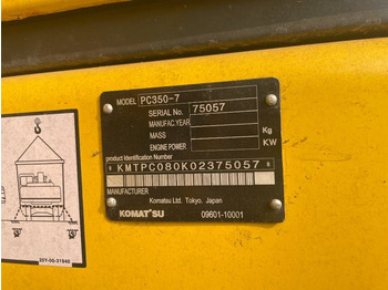 Leasing of Komatsu PC 350-7  Komatsu PC 350-7: picture 5