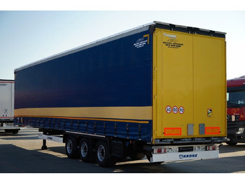 Curtainsider semi-trailer Krone FIRANKA / MEGA / DACH PODNOSZONY / LOW DECK: picture 5 Curtainsider semi-trailer Krone FIRANKA / MEGA / DACH PODNOSZONY / LOW DECK: picture 5