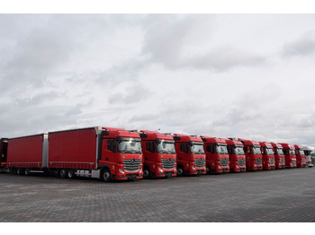 Curtainsider truck MERCEDES-BENZ Actros 2548