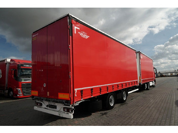 Curtainsider truck Volvo FH 460 / ZESTAW TANDEM / 120 M3 / PRZEJAZDOWY /: picture 3 Curtainsider truck Volvo FH 460 / ZESTAW TANDEM / 120 M3 / PRZEJAZDOWY /: picture 3