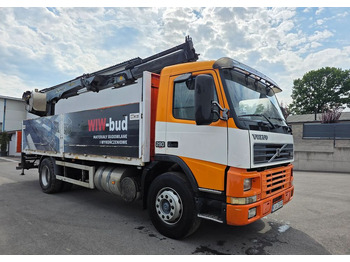 Dropside/ Flatbed truck, Crane truck Volvo FM7: picture 2