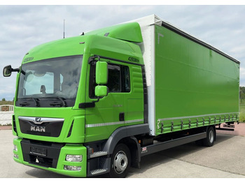 Curtainsider truck MAN TGL 12.250