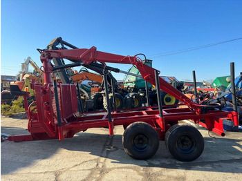 Timber trailer Fliegl Twin Axle: picture 4