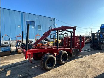 Timber trailer Fliegl Twin Axle: picture 5