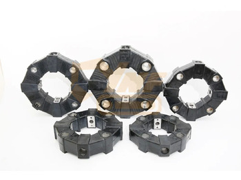 New Clutch and parts YNF Factory Wholesale Flexible Rubber Coupling CF-A For Excavator Air Compressor Connecting Glue Assembly: picture 3