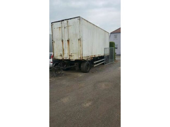 Closed box trailer Schmitz Cargobull AWF 18 German Fahrzeug: picture 2