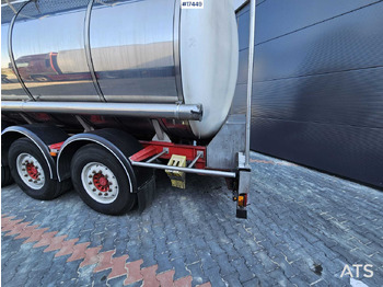 Tank semi-trailer 2003  BURG BPO 12-24 ZGZXX food tanker: picture 4