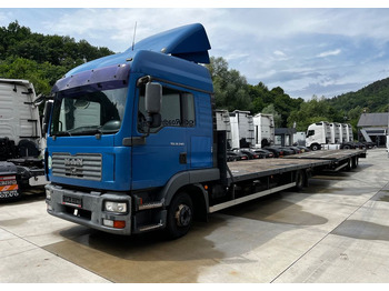 Dropside/ Flatbed truck MAN TGM 12.240 // 2008 Rok // Euro 5 // + Przyczepa Konar 2 osie // 7.7+7.7 //: picture 3