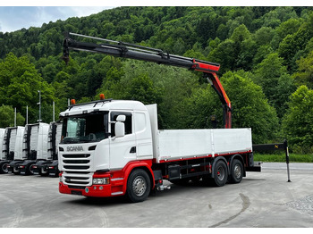 Crane truck SCANIA G 450
