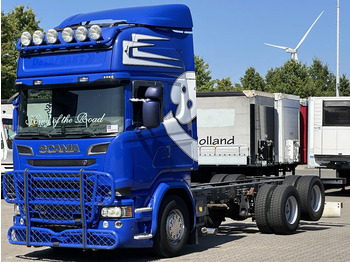 Cab chassis truck SCANIA R 580