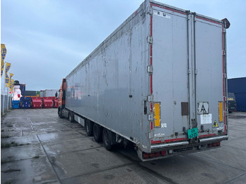 Walking floor semi-trailer