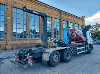Hook lift truck, Crane truck Mercedes-Benz Actros 6-Zyl. 2541 HMF KRAN ABROLLKIPPER: picture 2