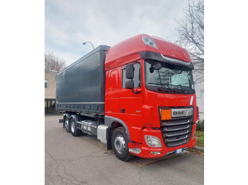 Curtainsider truck DAF XF 480