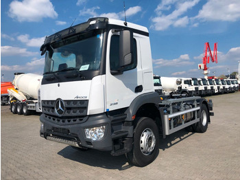 New Hook lift truck Mercedes-Benz AROCS 2136 Abrollkipper HYVA HKS-12-37-S: picture 2