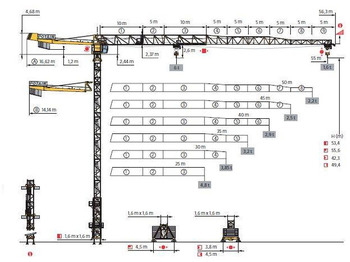 Tower crane POTAIN