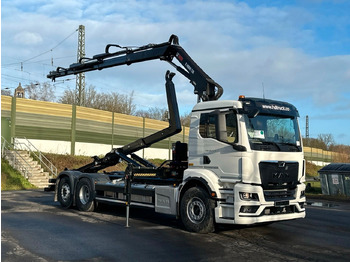 Leasing of  MAN TGS 26.470 6x2 Abrollkipper + Kran Hiab 138-3 MAN TGS 26.470 6x2 Abrollkipper + Kran Hiab 138-3: picture 1