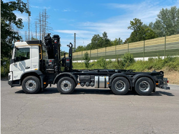 Hook lift truck, Crane truck Volvo FMX 500 8x4 Abrollkipper + Kran Hiab 228-6: picture 4