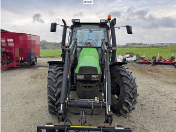 Farm tractor 2001 Deutz Fahr Agrotron 90 w/front loader.: picture 3