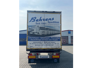 Curtainsider semi-trailer Krone STANDARD z Niemiec 2017 podnoszona oś / STAN BARDZO DOBRY / OD PIERWSZEGO WŁAŚCICIELA / PALECIARA / TOP / sprowadzona z Niemiec !!: picture 3
