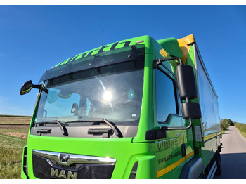 Curtainsider truck MAN Tgm 18.320 FULL SERWIS UNIKAT TOP ORYGINALNY PRZEBIEG z Niemiec AUTOMAT WINDA ACC Pirelli klima postojowa 18.250 18.290 15.250 15.290 15.320: picture 4