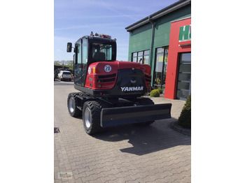 Wheel excavator Yanmar B75W: picture 3
