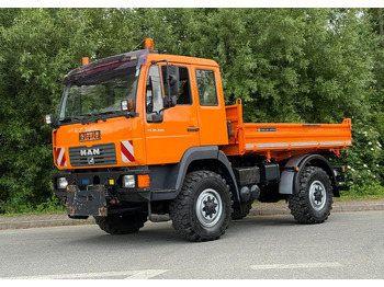 Tipper MAN * MAN 10-220 * Kiper Wywrotka Meiller * 4x4 * Zimowe Utrzymanie * Unimog *: picture 2