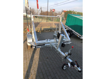 New Cable drum trailer PRZYCZEPA KABLOWA POD BĘBEN KABLOWY DO KABLI / CABLE TRAILER FOR CABLE DRUMS: picture 4