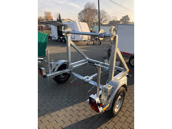 New Cable drum trailer PRZYCZEPA KABLOWA POD BĘBEN KABLOWY DO KABLI / CABLE TRAILER FOR CABLE DRUMS: picture 3