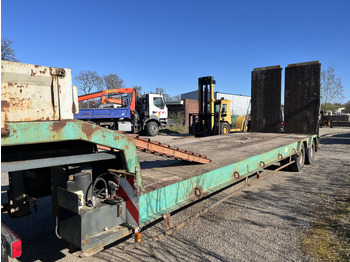 Low loader semi-trailer ACTM S32215 porte engins surbaissé rampes: picture 5