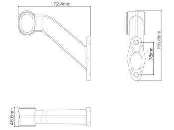New Lights/ Lighting TRP Konturowa lampa obrysowa LED zamiennik Aspoeck Superpoint II 1528146: picture 2