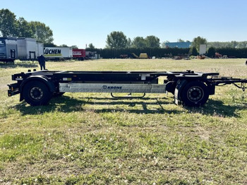 Container transporter/ Swap body trailer Krone AZ/DB07 Lafette: picture 2 Container transporter/ Swap body trailer Krone AZ/DB07 Lafette: picture 2
