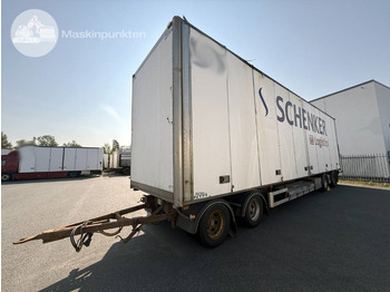 Closed box trailer