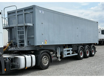 Tipper semi-trailer Stas 51 m3 OSIE MERCEDES PODNOSZONA OŚ: picture 2