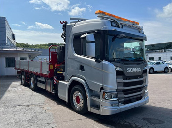 Crane truck Scania G 360 6x2*4 Brädgårdsbil: picture 3
