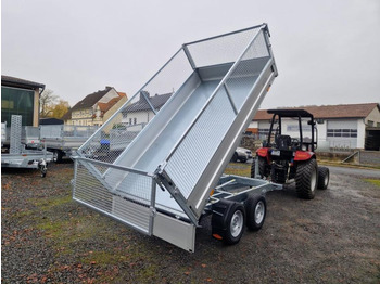 Tipper trailer Böckmann Kipper PKW Anhänger RK-AL 3016/27 Gitteraufsatz: picture 4