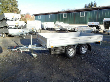 Dropside/ Flatbed trailer Böckmann PKW-Anhänger, 2,0 to. Hochlader,Staubox, Containernetz: picture 4