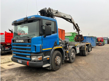 Hook lift truck SCANIA 124
