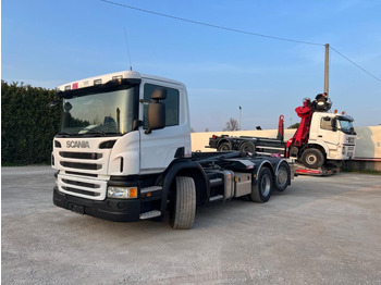 Hook lift truck SCANIA P 410