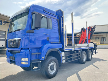 Timber truck MAN TGS 33.480