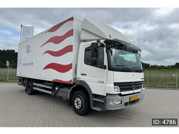 Container transporter/ Swap body truck Mercedes-Benz Atego 1318 Day Cab, Euro 5, BDF / EPS automatic / DHOLLANDIA 2000KG: picture 4