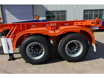 New Chassis semi-trailer for transportation of containers TITAN 2 Axle 20ft Container Chassis Trailer for Sale In Jamaica: picture 2