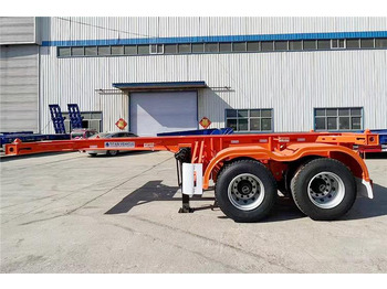 New Chassis semi-trailer for transportation of containers TITAN 2 Axle 20ft Container Chassis Trailer for Sale In Jamaica: picture 3