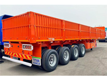 Dropside/ Flatbed semi-trailer TITAN
