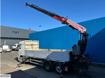 Dropside/ Flatbed truck, Crane truck DAF XF 410 6x2, Fassi, Retarder, Remote: picture 4