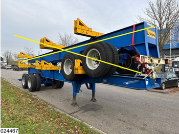 Timber semi-trailer Legras Openlaadbak Wood transport, Steel suspension: picture 4