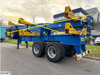 Timber semi-trailer Legras Openlaadbak Wood transport, Steel suspension: picture 5