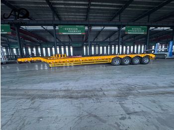 Low loader semi-trailer for transportation of heavy machinery FUDENG 4 Axle Equal Width Gooseneck Lowbed Trailer: picture 2 Low loader semi-trailer for transportation of heavy machinery FUDENG 4 Axle Equal Width Gooseneck Lowbed Trailer: picture 2