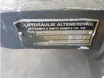 Hydraulics for Construction machinery Fuchs MHL320-5577661295-Outrigger cylinder/Zylinder: picture 3