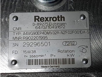 Hydraulics Rexroth A4VG90EP4DM1/32R-R902201995-Drive pump/Fahrpumpe: picture 5