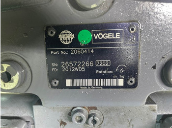 Hydraulics Vögele 2060414-A10VG45-Drive pump/Fahrpumpe/Rijmotor: picture 5